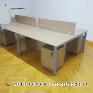 خلايا العمل 4 افراد و 4 وحدة ادراج